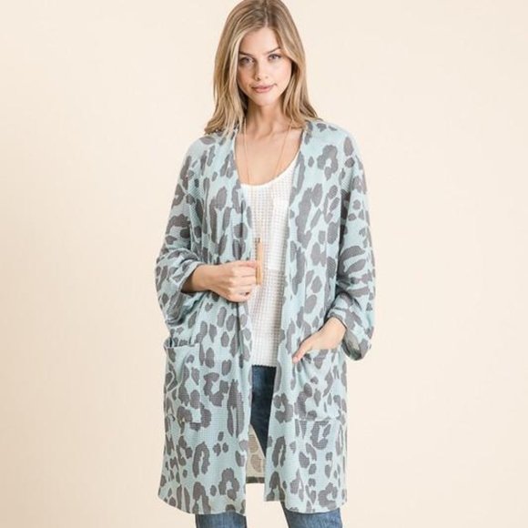 Leopard Cardigan - Picture 1 of 3